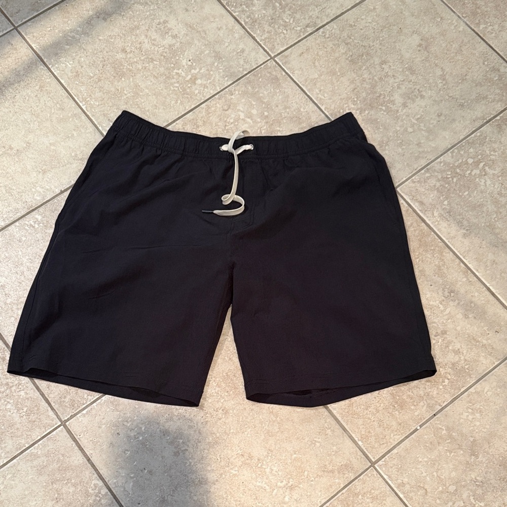 Fair Harbor Men's Black Athletic Shorts